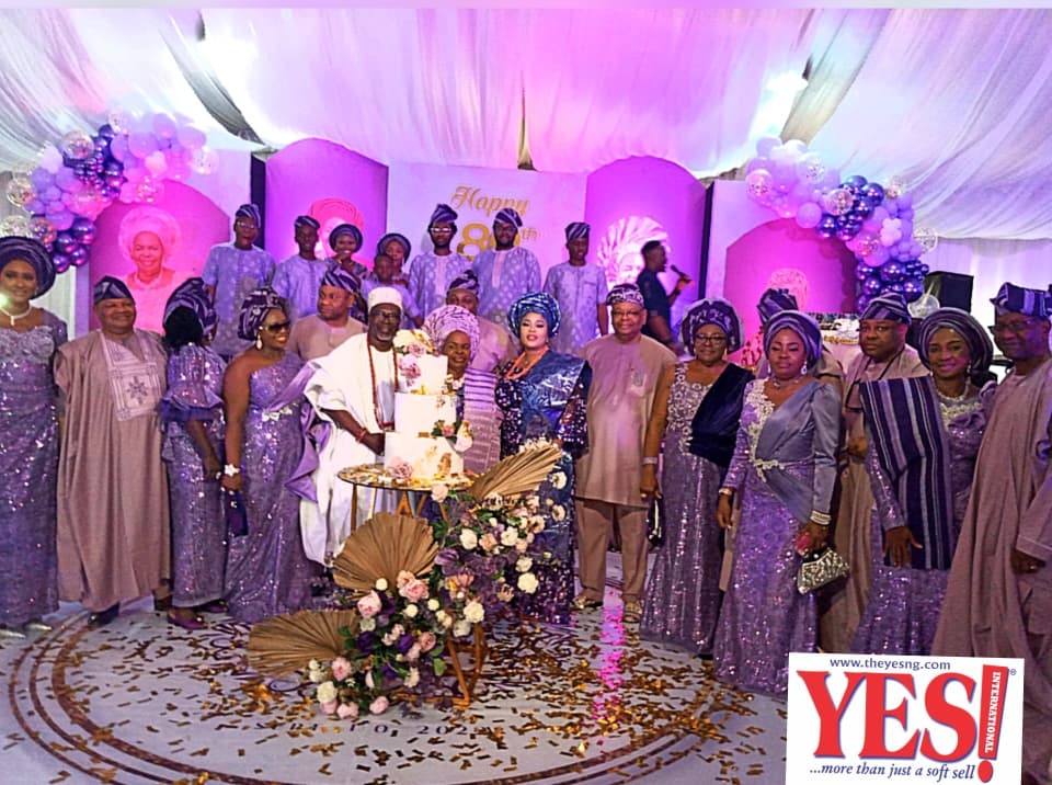 The Olugbodis Celebrate Their Matriach At 80