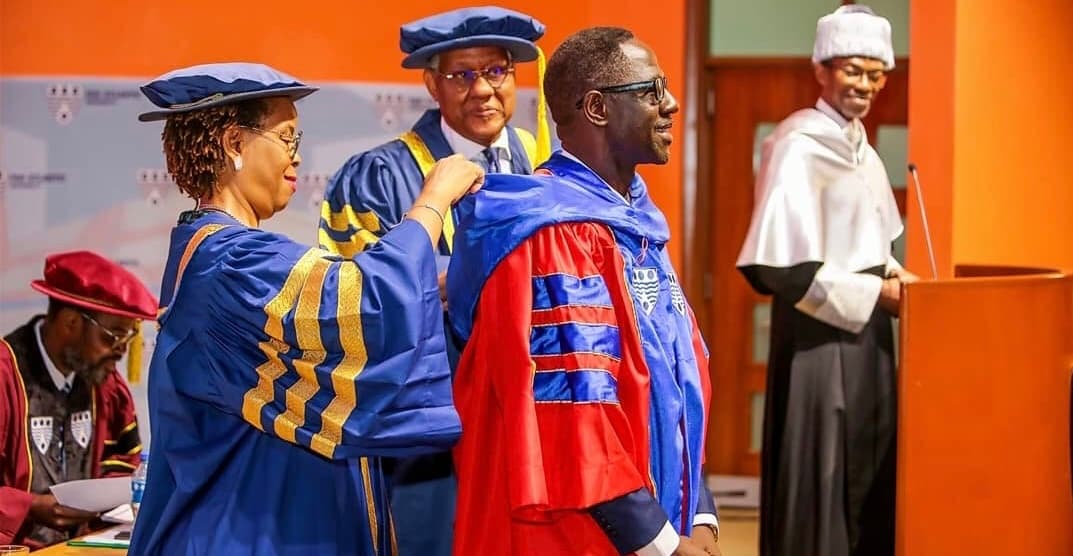Cally Ikpe Bags Ph.D
