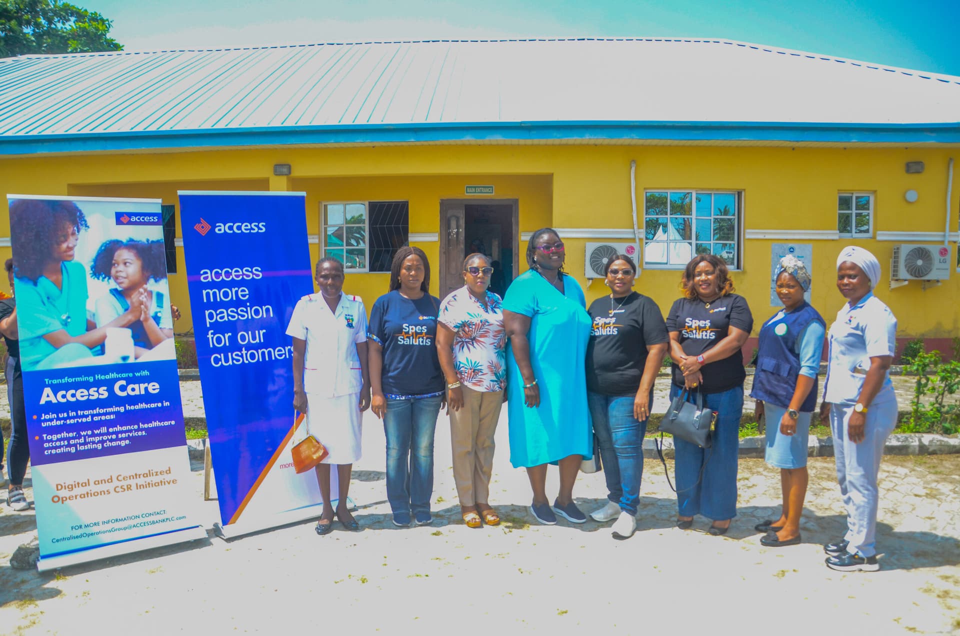 CSR: Access Bank Supports Primary Health Centres In Eti-Osa East LCDA